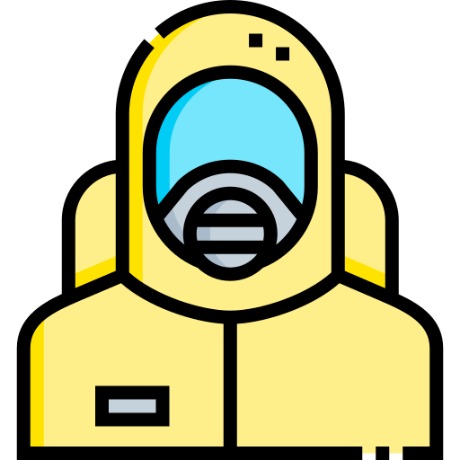 Hazmat Detailed Straight Lineal color icon