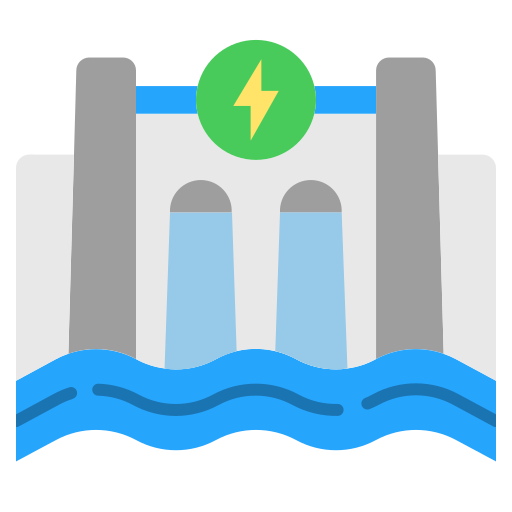 Hydroelectricity Generic Flat icon