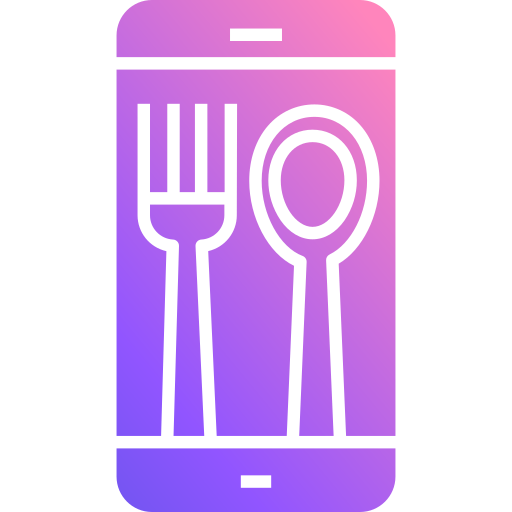 aplikacja do jedzenia Generic Flat Gradient ikona