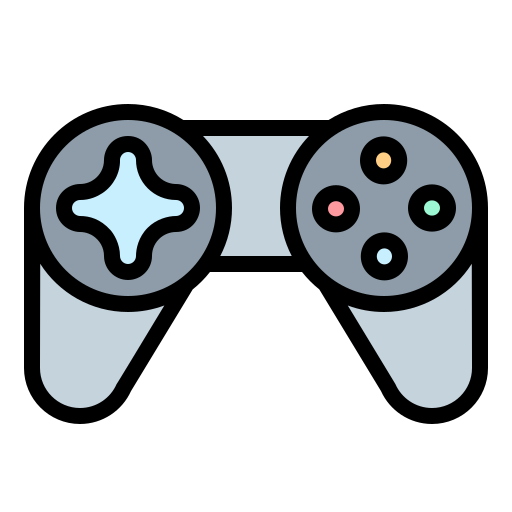 gamepad Generic Outline Color icoon