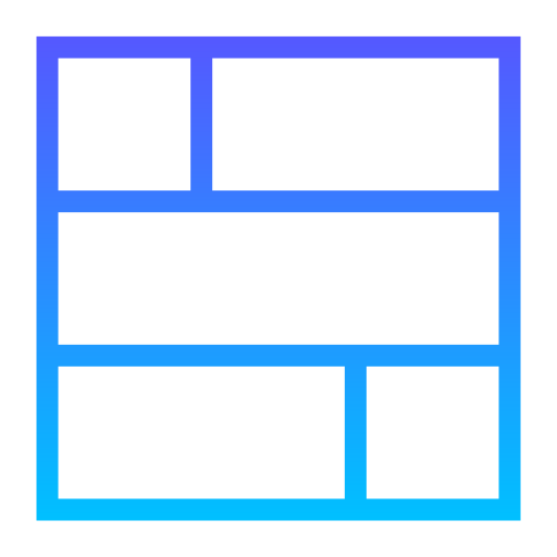 Grid Generic Gradient icon
