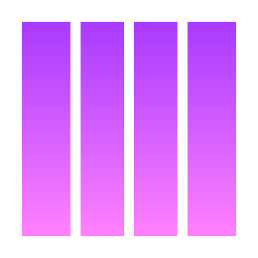 レイアウト Generic Flat Gradient icon