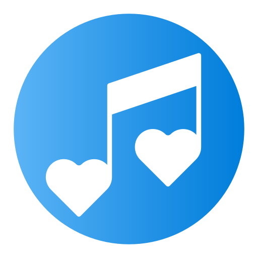 Song Generic Flat Gradient icon