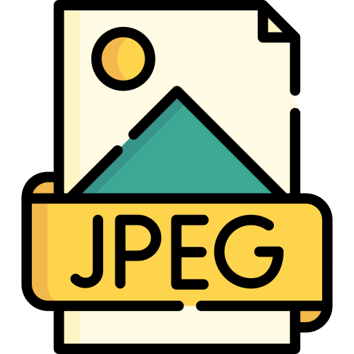 jpeg Special Lineal color icono