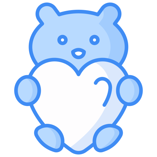 teddybär Generic Blue icon
