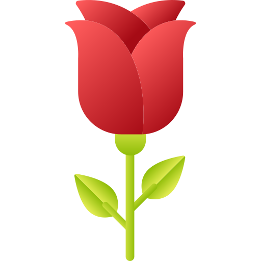 róża Generic Flat Gradient ikona