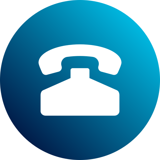 odbiornik telefoniczny Generic Flat Gradient ikona