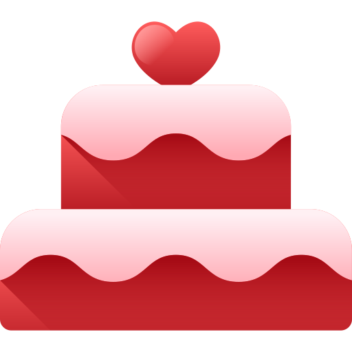 gâteau Generic Flat Gradient Icône