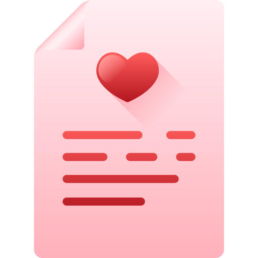 Love letter Generic Flat Gradient icon