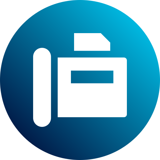 ファックス Generic Flat Gradient icon
