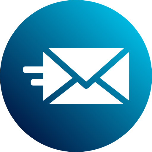 enviar correo Generic Flat Gradient icono