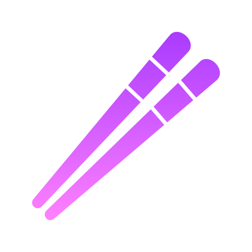 Chopsticks Generic Flat Gradient icon