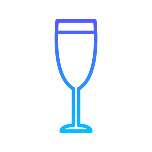 bicchiere di vino Generic Gradient icona