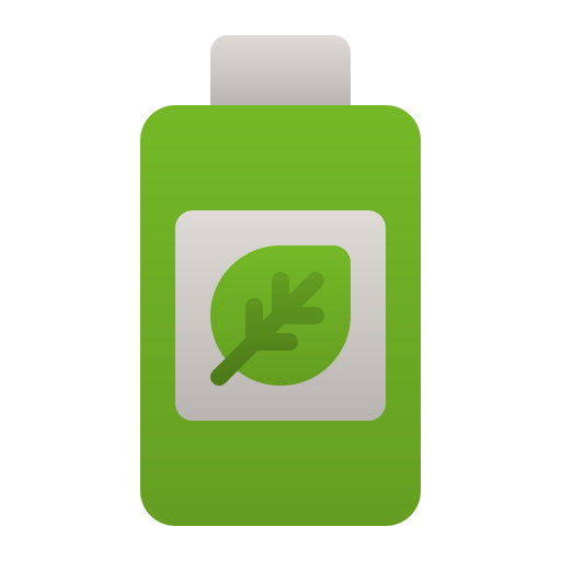 Eco battery Generic Flat Gradient icon