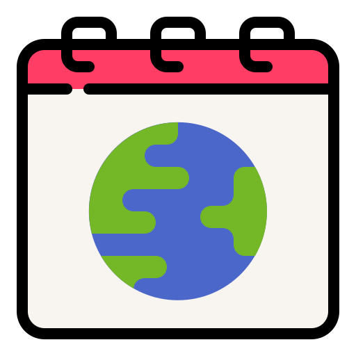 Światowy dzień ziemi Generic Outline Color ikona