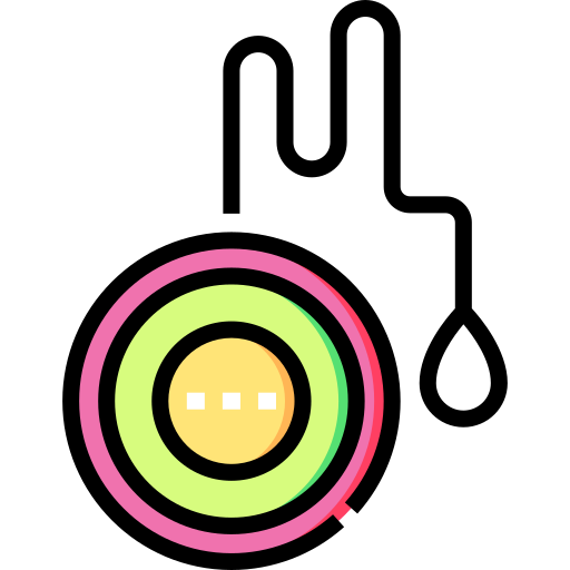 yoyo Detailed Straight Lineal color icon