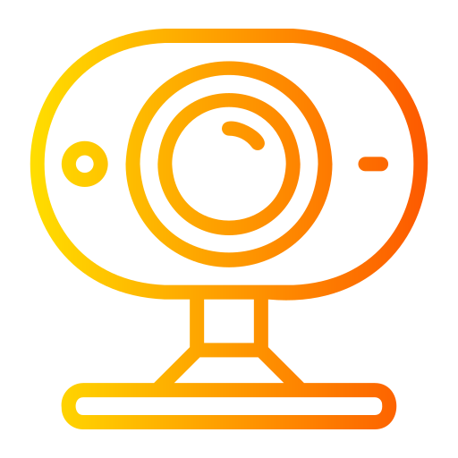 cámara web Generic Gradient icono