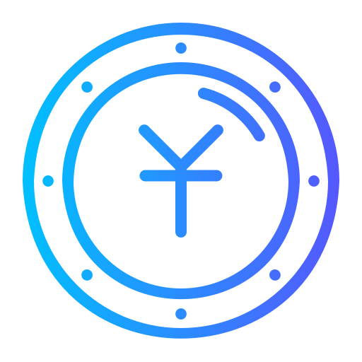 yuan Generic Gradient Icône