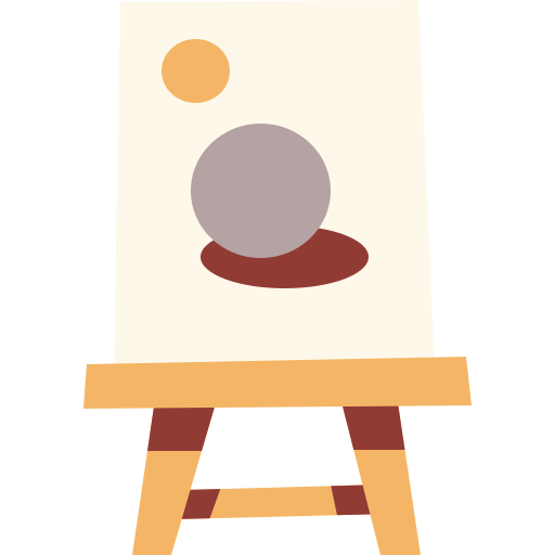Painting Cartoon Flat icon