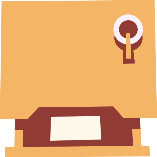Desk Cartoon Flat icon
