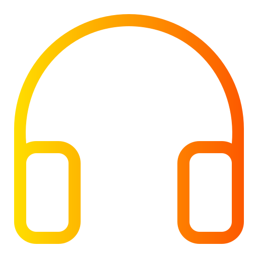 Headphone Generic Gradient icon
