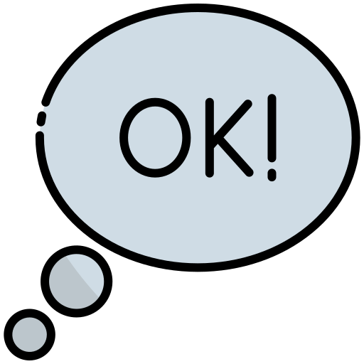 Ok Generic Outline Color icon