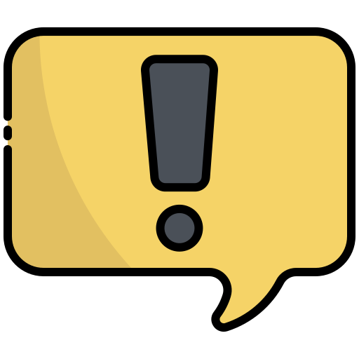 Warning Generic Outline Color icon