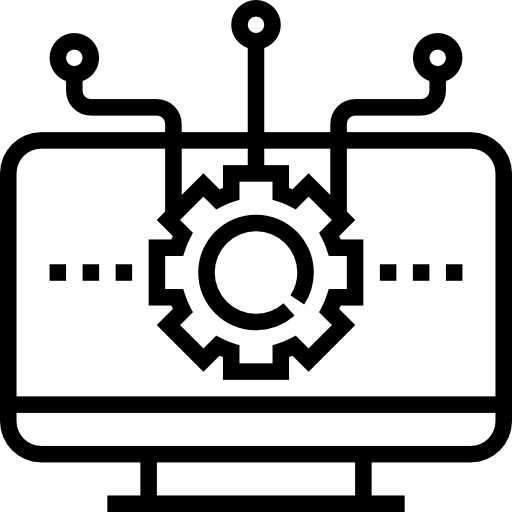 컴퓨터 Meticulous Line icon