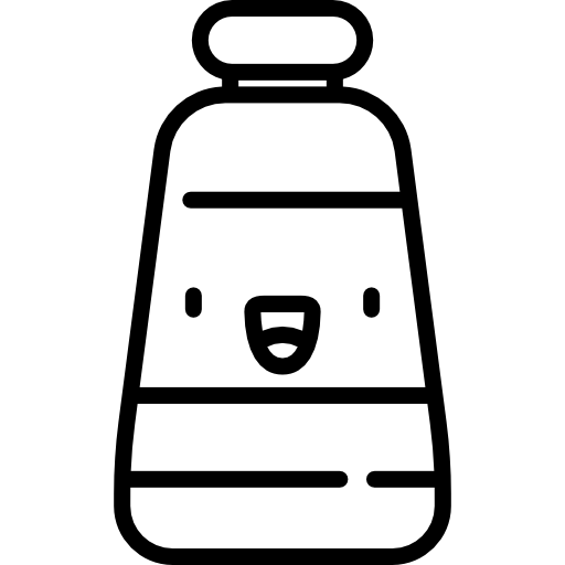 Ölgemälde Kawaii Lineal icon