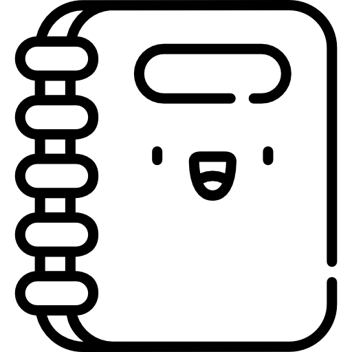 Ноутбук Kawaii Lineal иконка