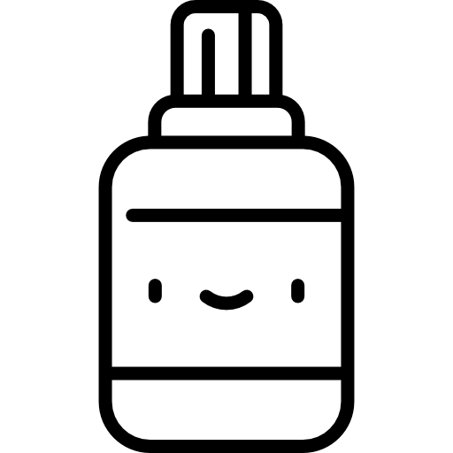 Корректирующая жидкость Kawaii Lineal иконка