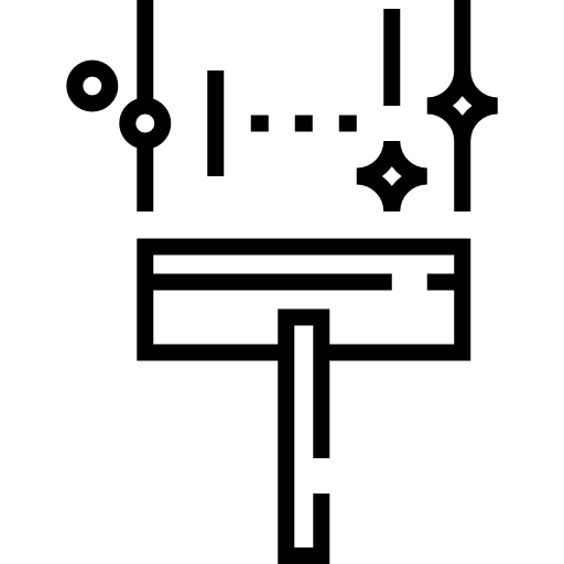 limpiaparabrisas Detailed Straight Lineal icono