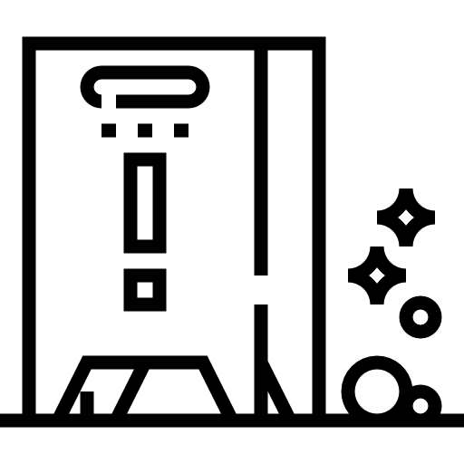 젖은 바닥 Detailed Straight Lineal icon