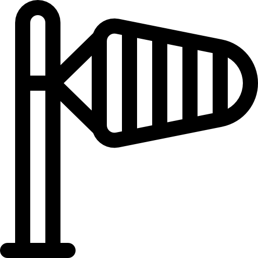바람 Basic Rounded Lineal icon
