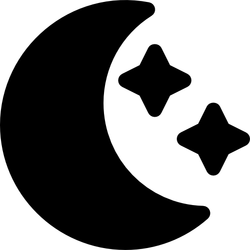 luna Basic Rounded Filled icono