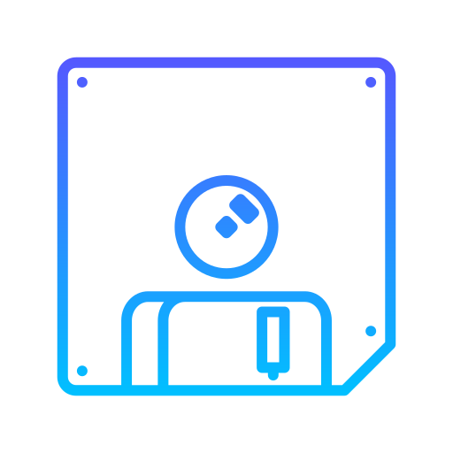 Floppy disk Generic Gradient icon