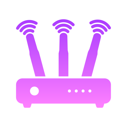 routeur Generic Flat Gradient Icône