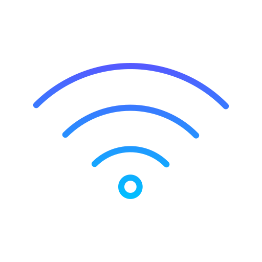 wi-fi Generic Gradient ikona