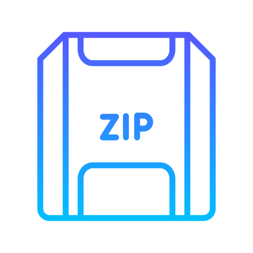 Zip Generic Gradient icon