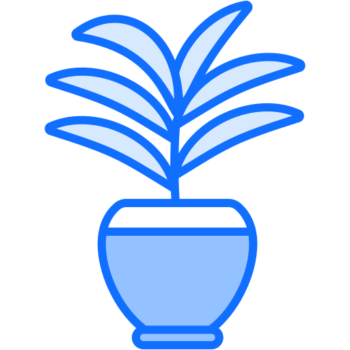 Parlor palm Generic Blue icon