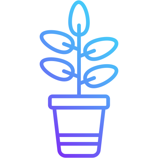 Rubber plant Generic Gradient icon