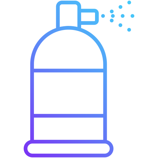 botella de spray Generic Gradient icono