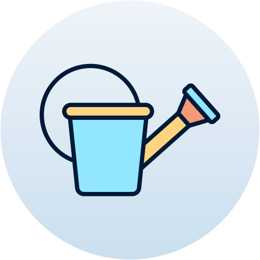 Watering can Generic Circular icon