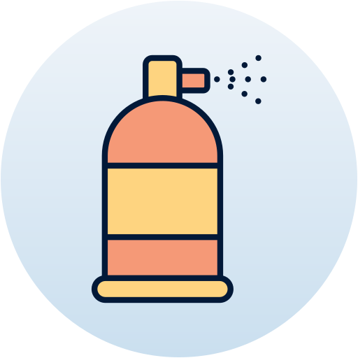 Spray bottle Generic Circular icon