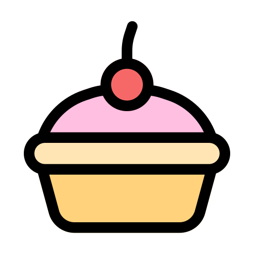tarta Generic Outline Color icono