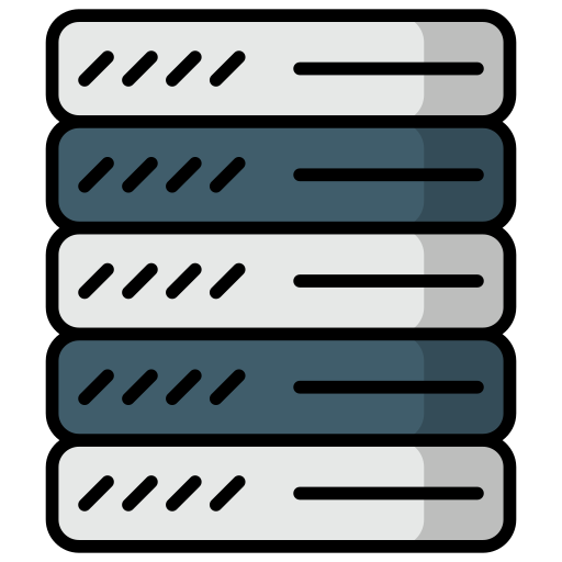 hosting-server Generic Outline Color icoon