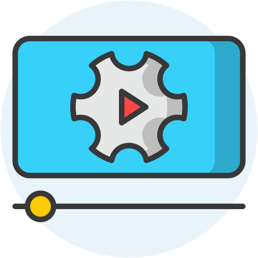 Video player Generic Rounded Shapes icon