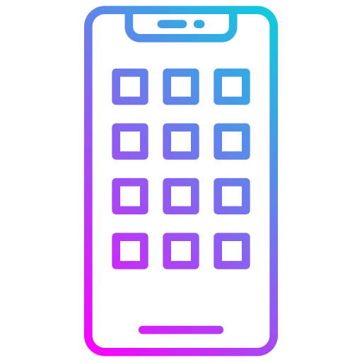 mobile applikation Generic Gradient icon