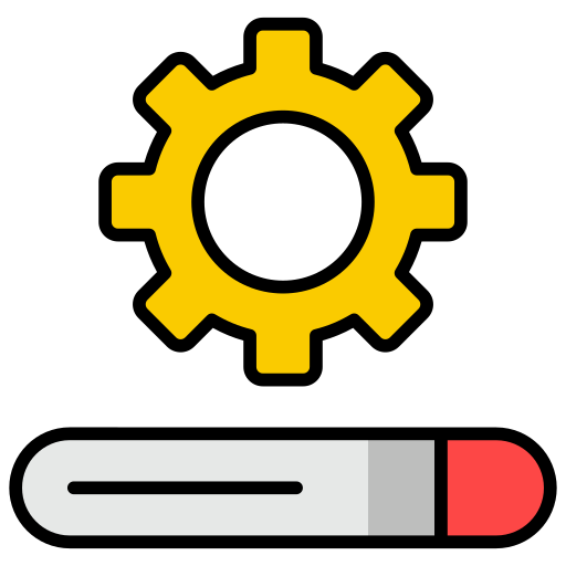 검색 엔진 Generic Outline Color icon