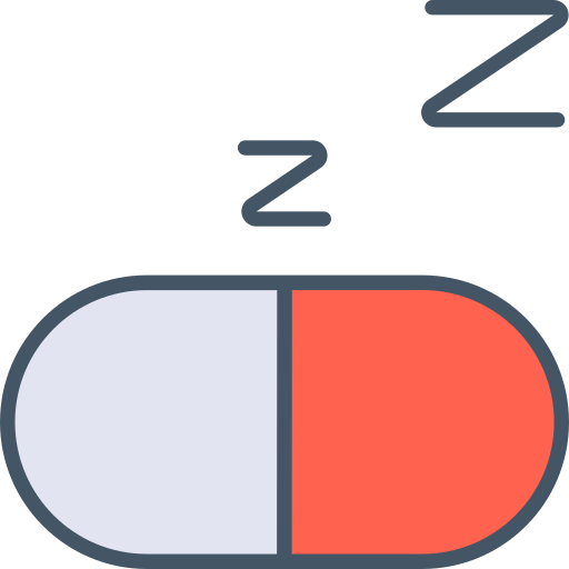 pílulas para dormir Generic Detailed Outline Ícone